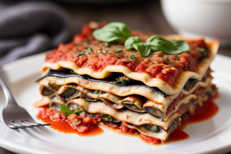 Easy Keto Recipes with Ingredients and Instructions - Eggplant Lasagna