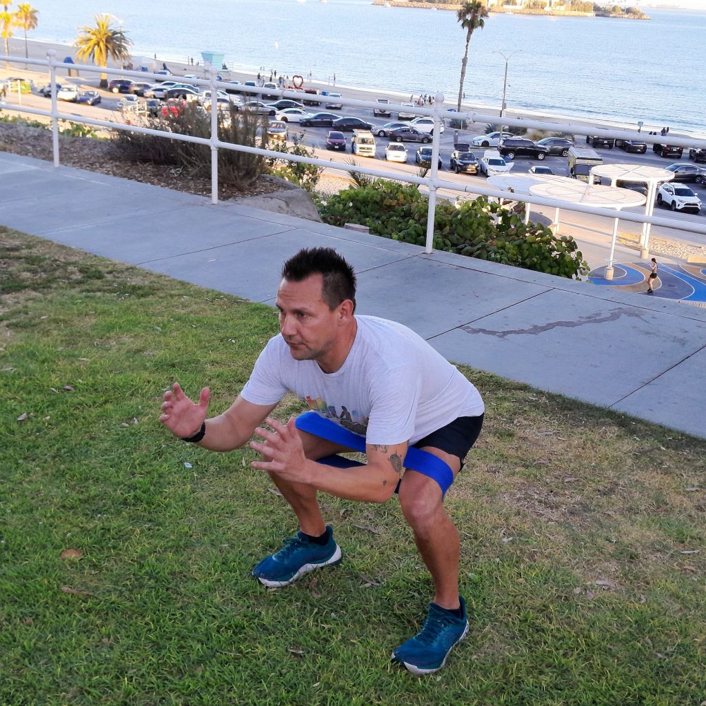 Squat Challenge Add Equipment Bands